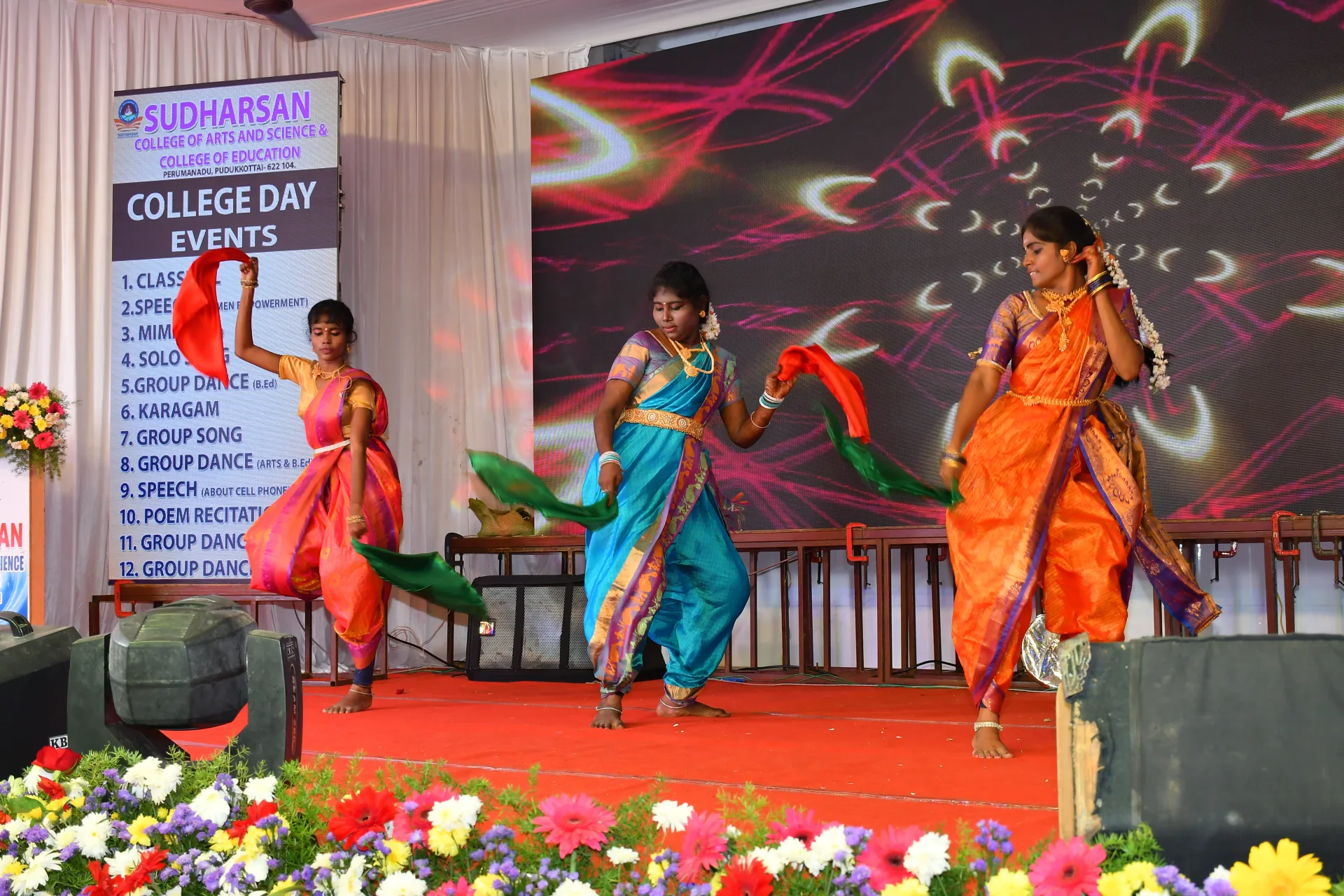 College Day celebration at Sudharsan College — photo 6